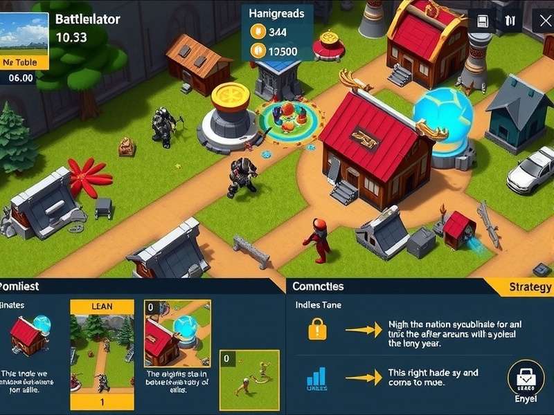 Dominator Rivals gameplay screenshot showing battle scene